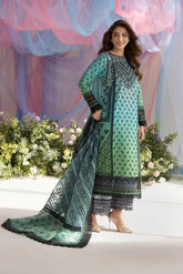 DESIGN 12A LUXURY LAWN 2025 UNSTITCHED- Sobia Nazir